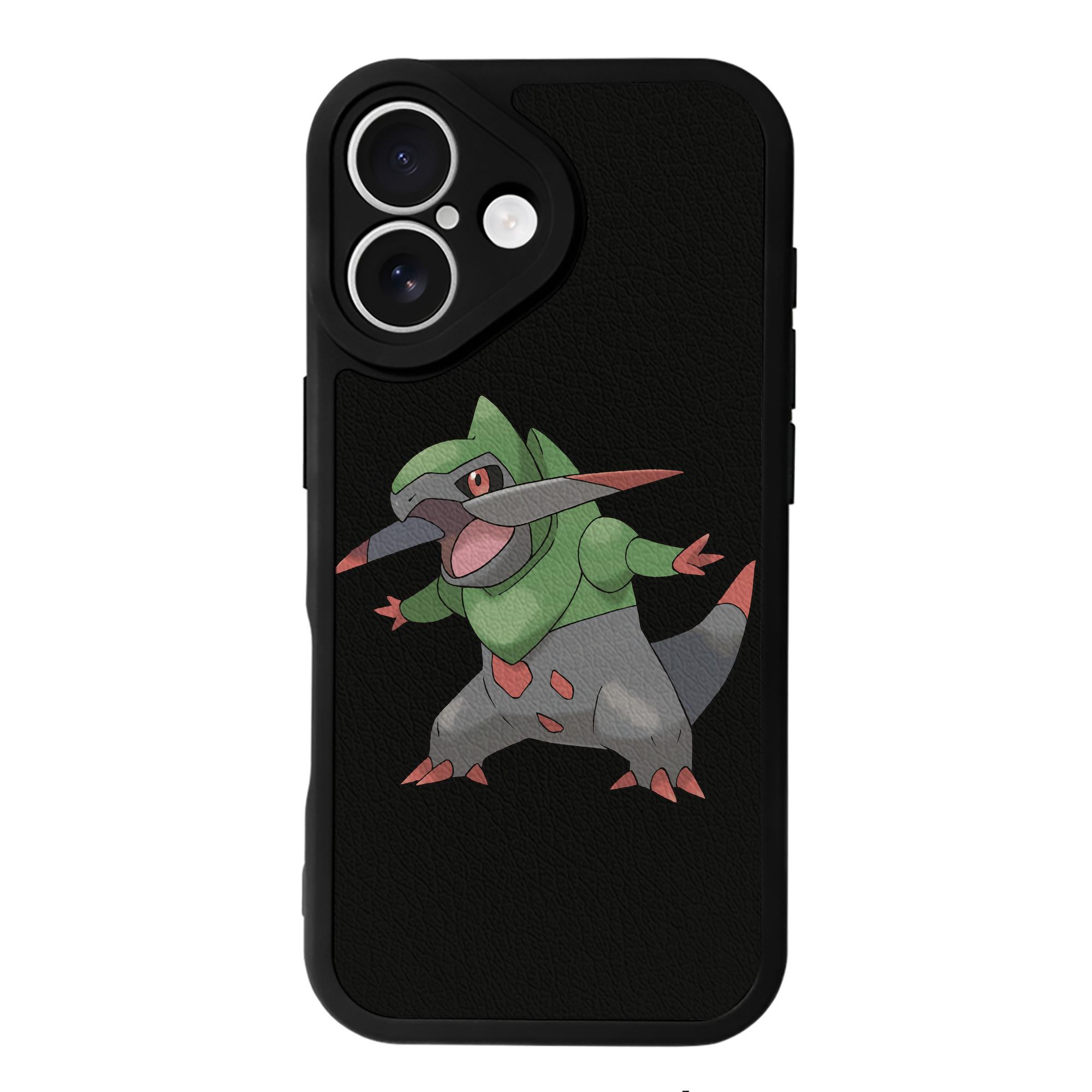 （画像用） ポケットモンスター Pokémon 【iPhone 16シリーズ対応】シリコンスマホケース（レザー調） 材質：シリコン